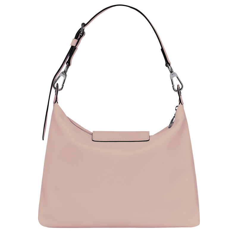 Longchamp |Le Pliage Xtra M Hobo-Tasche, Nude – Leder |Nude