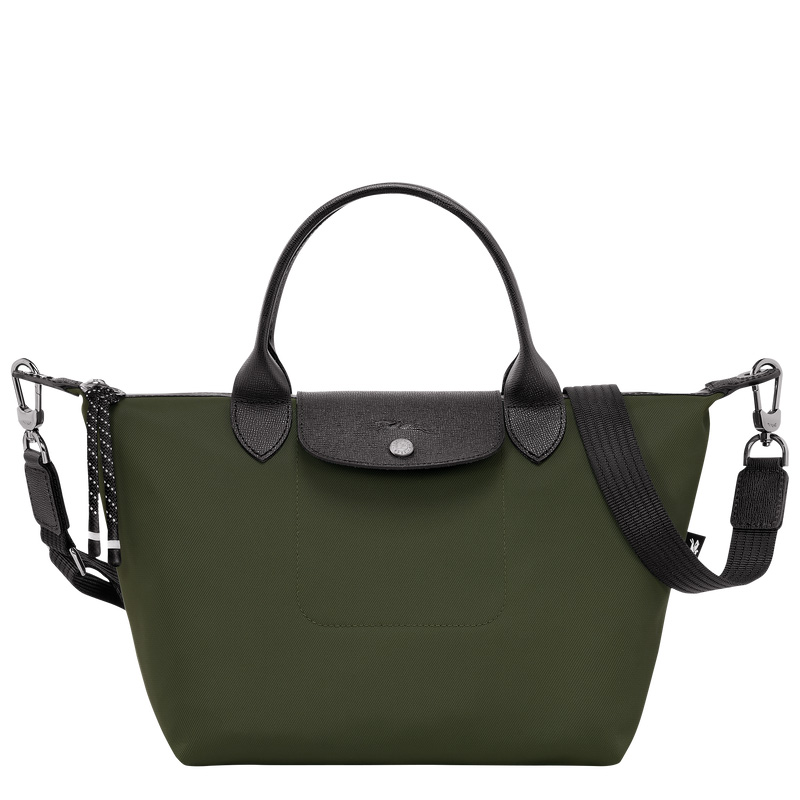 Longchamp |Le Pliage Energy S Handtasche Khaki – Recyceltes Canvas |Khaki