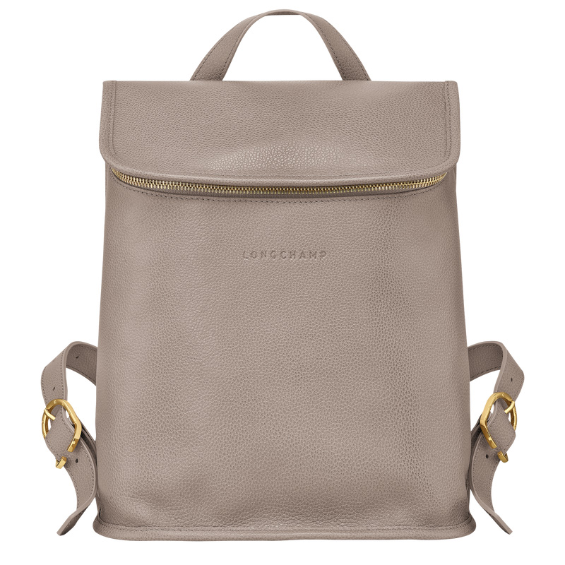 Longchamp |Le Foulonn Rucksack Turteltaube - Leder |Turteltaube