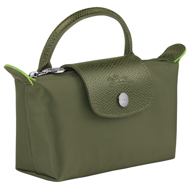 Longchamp |Le Pliage Grüne Tasche mit Griff, Forest – Recyceltes Canvas |Waldgrün Longchamp |Le Pliage Grüne Tasche mit Griff, Forest – Recyceltes Canvas |Waldgrün