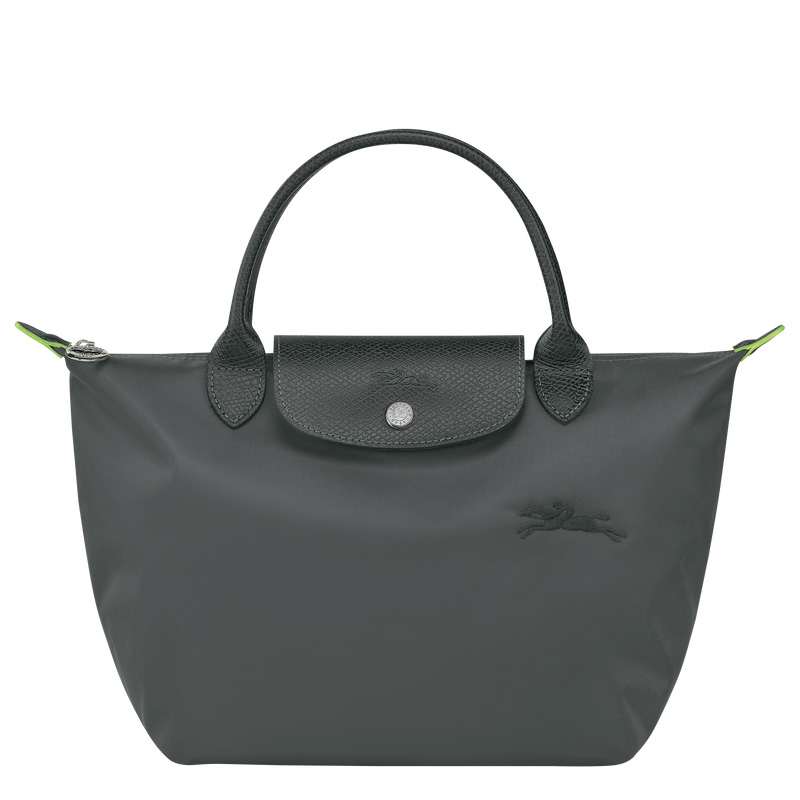 Longchamp |Le Pliage Green S Handtasche Graphit – Recyceltes Canvas |Graphit