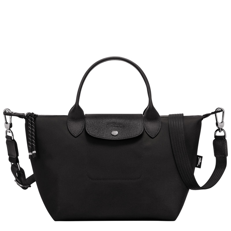 Longchamp |Le Pliage Energy S Handtasche Schwarz – Recyceltes Canvas |Schwarz