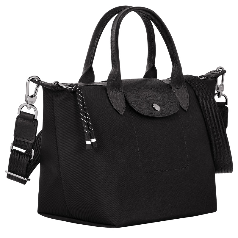 Longchamp |Le Pliage Energy S Handtasche Schwarz – Recyceltes Canvas |Schwarz