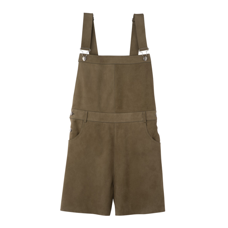 Longchamp |Jumpsuit Artischocke – Leder |Artischocke