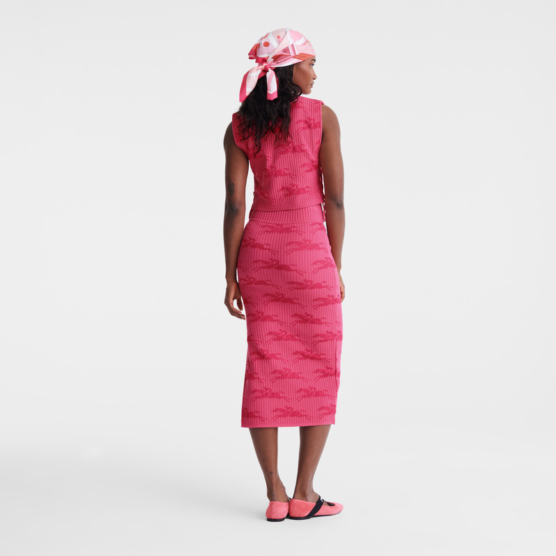 Longchamp |Top Pink – Strick |Rosa Longchamp |Top Pink – Strick |Rosa