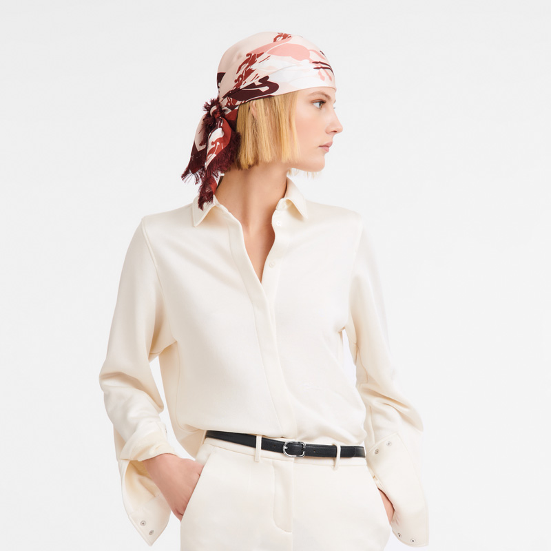 Longchamp |Le Foulonn Damengürtel, Schwarz – Leder |Schwarz