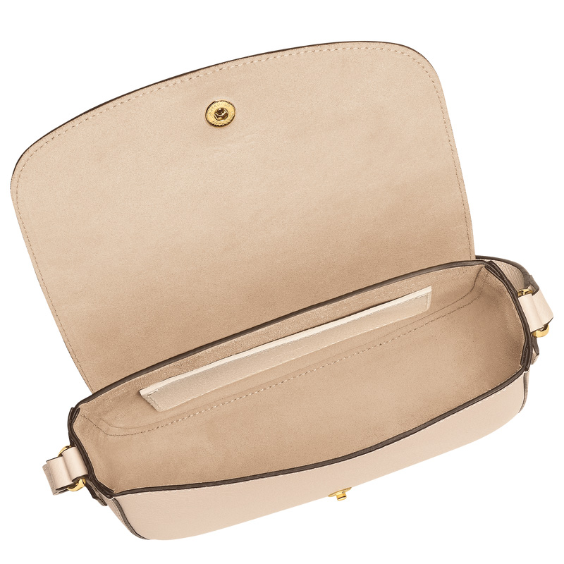 Longchamp |Pure S Umhängetasche Papier – Leder |Papier