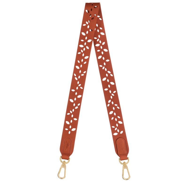 Longchamp |Vgtal Schultergurt Rinde – Leder |Rinde