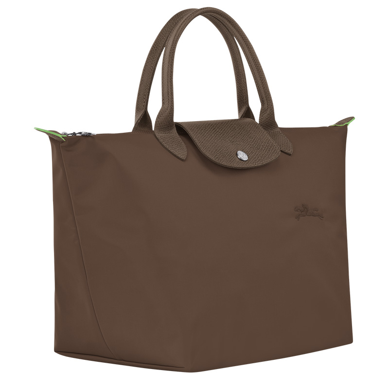 Longchamp |Le Pliage Green M Handtasche Terra – Recycelter Canvas |Terra