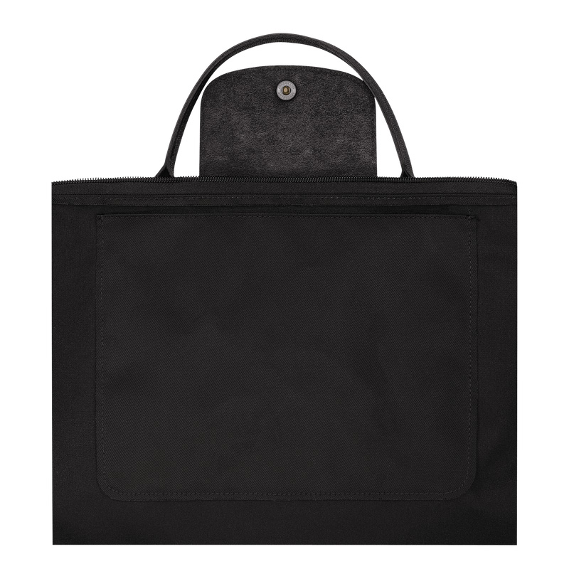 Longchamp |Le Pliage Energy L Handtasche Schwarz – Recyceltes Canvas |Schwarz