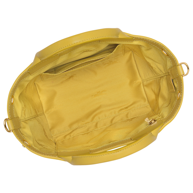 Longchamp |Le Roseau S Handtasche Ingwer – Leder |Ingwer