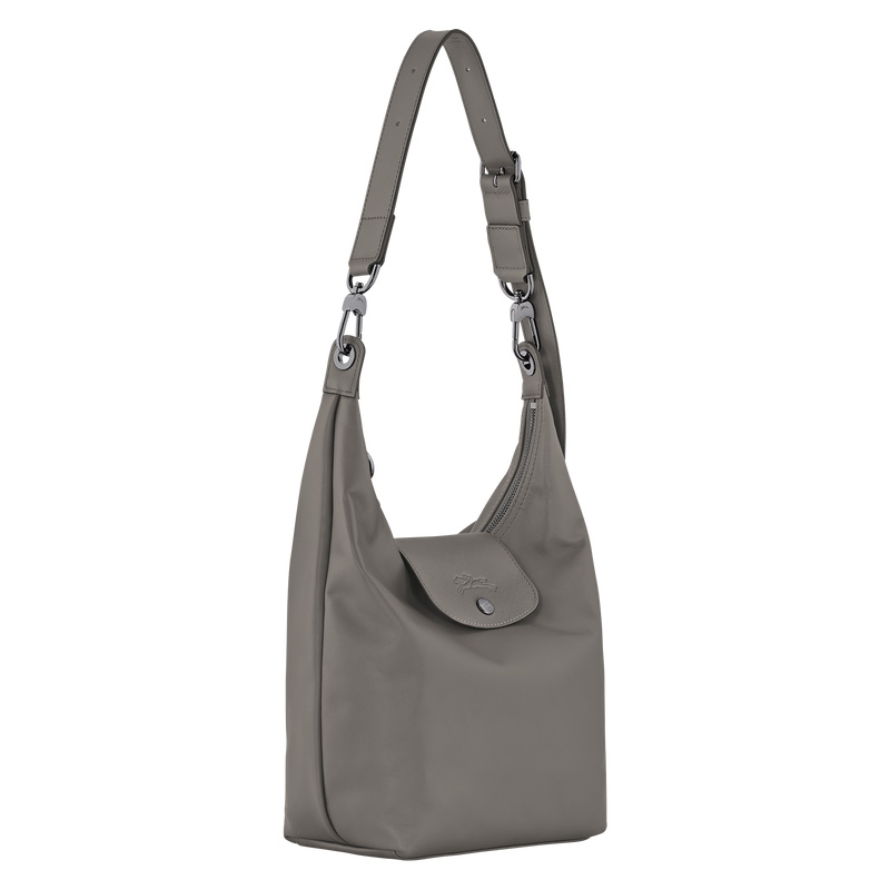 Longchamp |Le Pliage Xtra M Schultertasche Turteltaube – Leder |Turteltaube