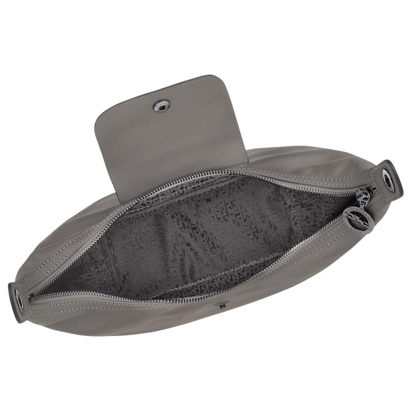 Longchamp |Le Pliage Xtra M Schultertasche Turteltaube – Leder |Turteltaube