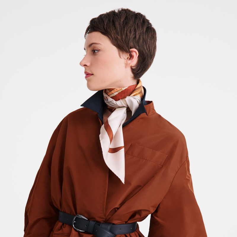 Longchamp |Tte de Cheval Seidenschal 90 Ballerina – SONSTIGES |Ballerina