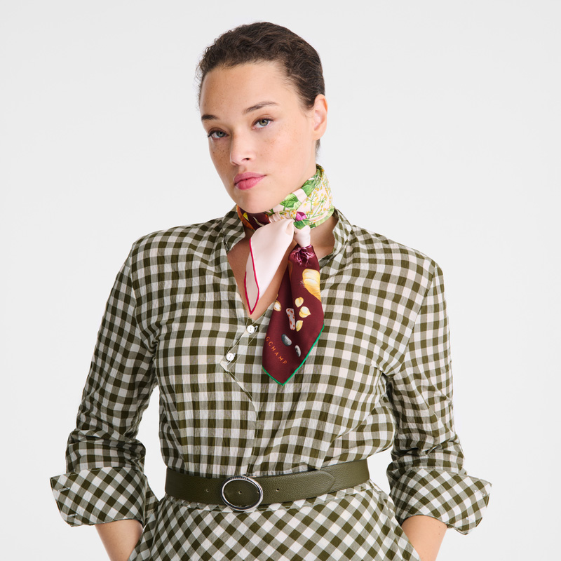 Longchamp |Beyond the Garden Seidenschal 90, Mehrfarbig – SONSTIGES |Mehrfarbig