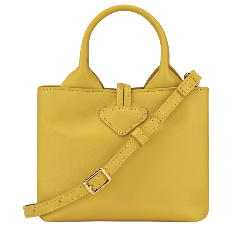 Longchamp |Le Roseau XS Handtasche Ingwer – Leder |Ingwer