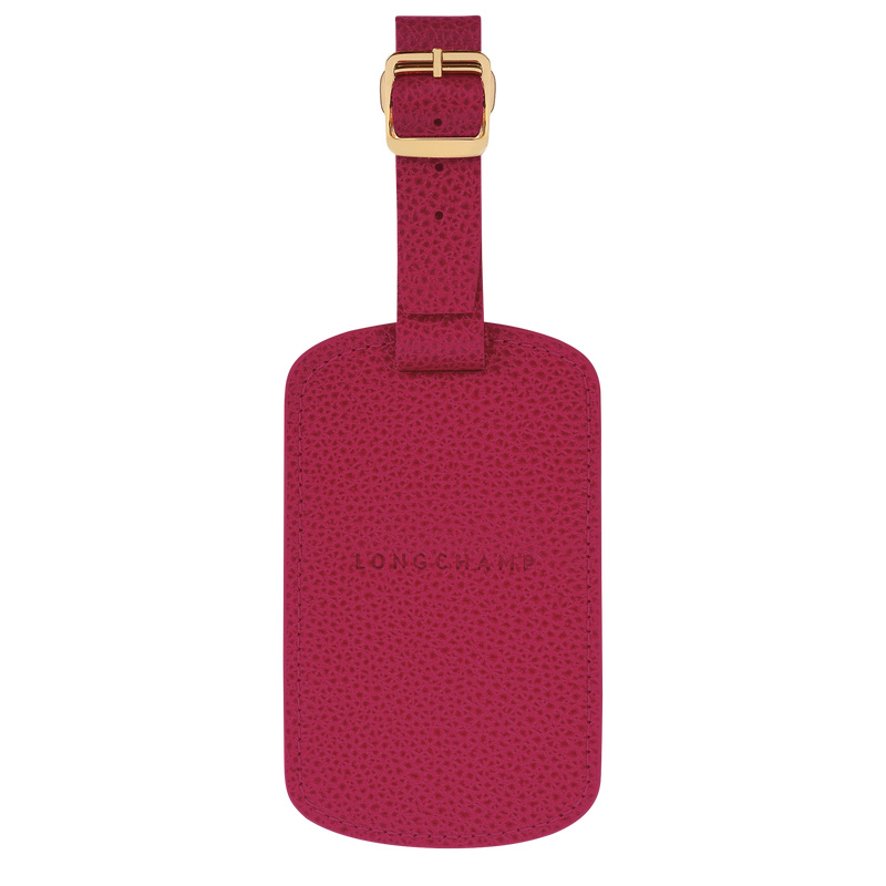 Longchamp |Le Foulonn Gepäckanhänger Beetroot – Leder |Beetroot