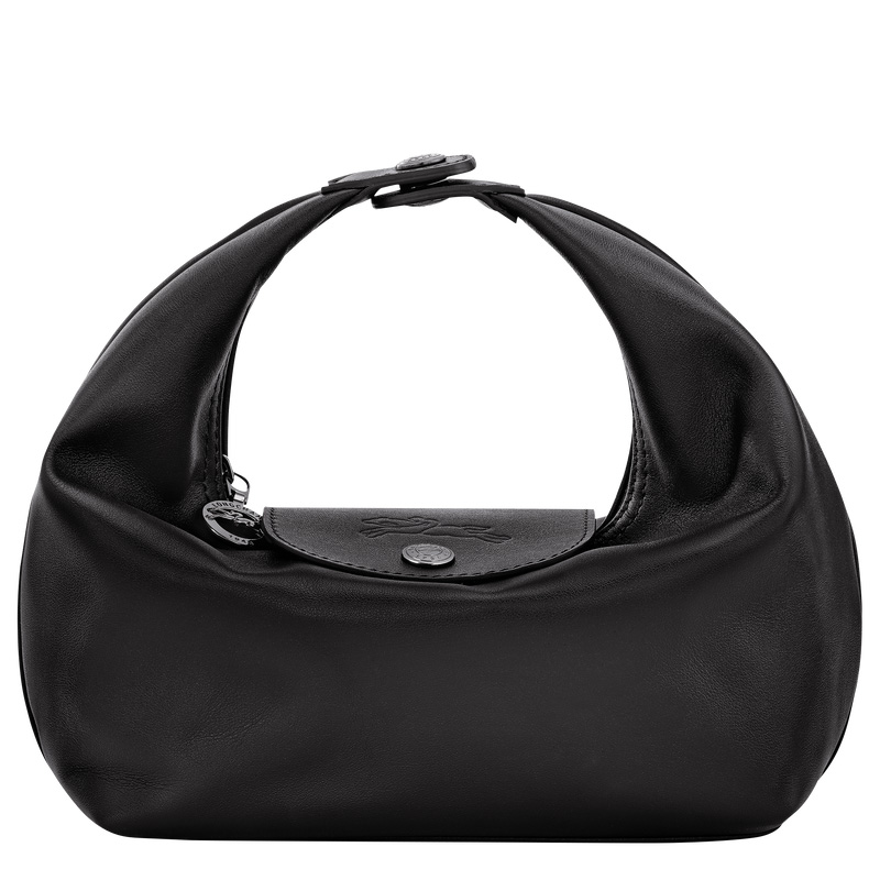 Longchamp |Le Pliage Xtra XS Handtasche Schwarz – Leder |Schwarz
