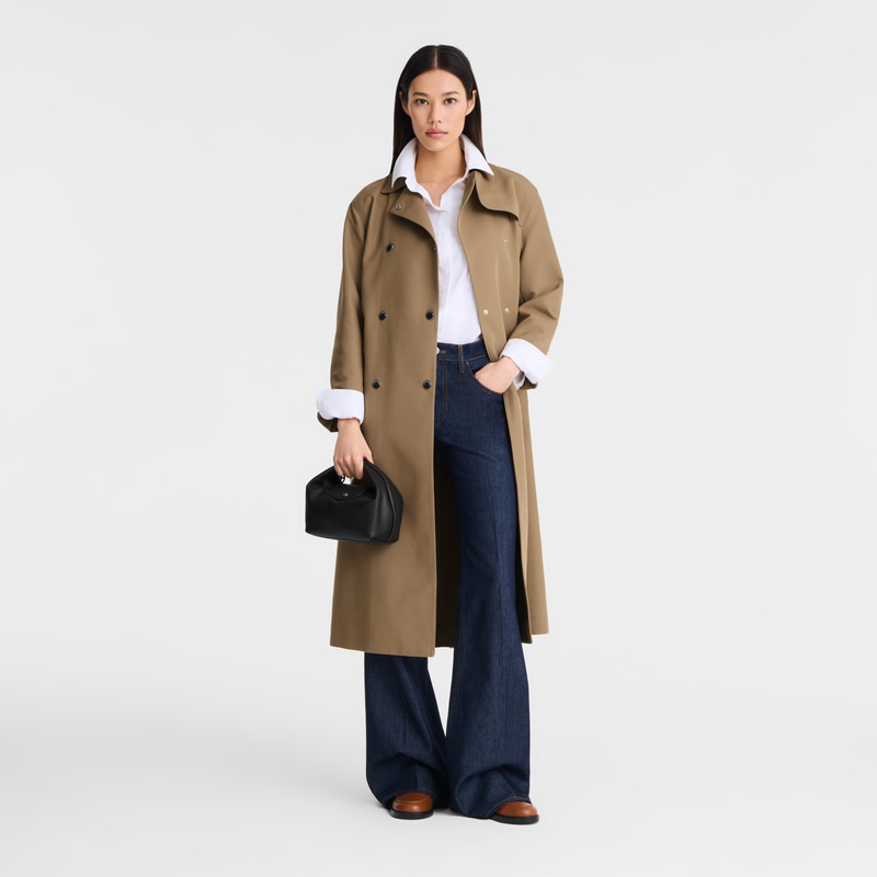 Longchamp |Le Pliage Xtra XS Handtasche Schwarz – Leder |Schwarz