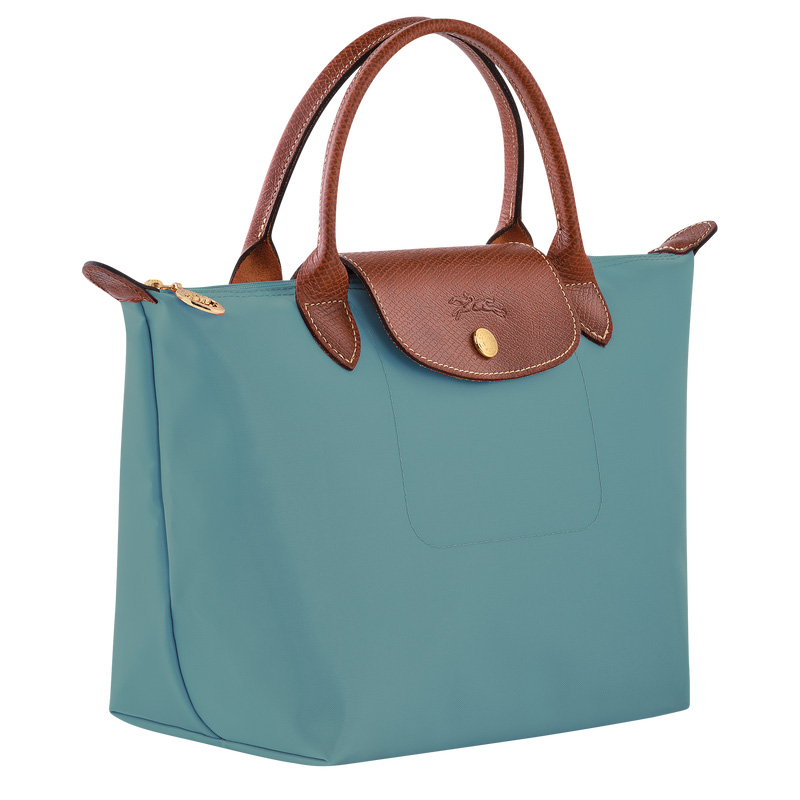 Longchamp |Le Pliage Original S Handtasche Eukalyptus – Recyceltes Canvas |Eukalyptus