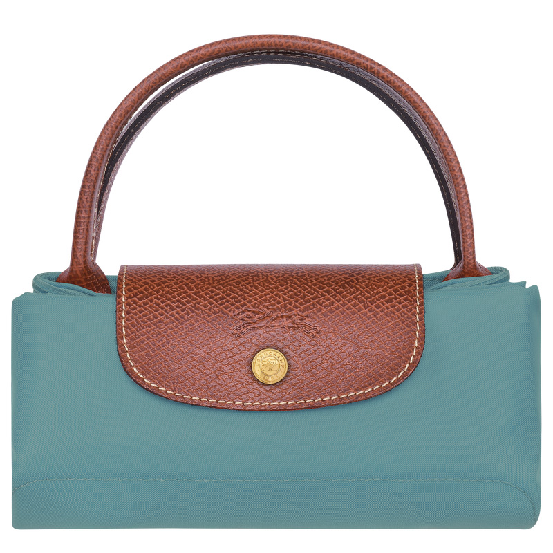 Longchamp |Le Pliage Original S Handtasche Eukalyptus – Recyceltes Canvas |Eukalyptus