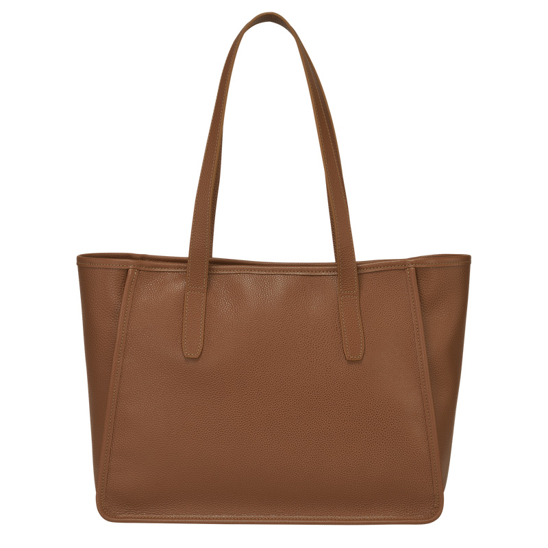 Longchamp |Le Foulonn L Tote Bag Karamell – Leder |Karamell