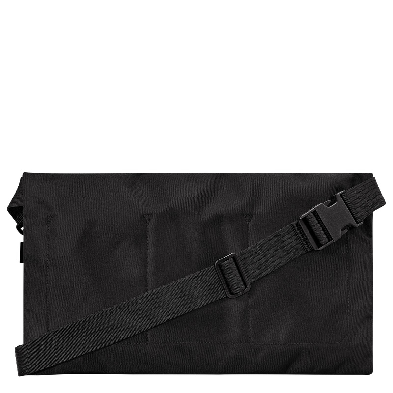 Longchamp |Le Pliage Energy L Umhängetasche Schwarz – Canvas |Schwarz