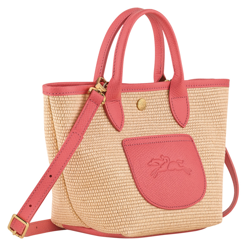 Longchamp |Le Pliage Collection XS Korbtasche, Blush – Canvas |Rouge