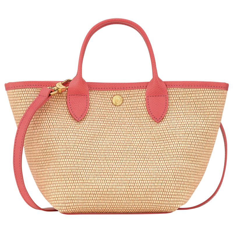 Longchamp |Le Pliage Collection XS Korbtasche, Blush – Canvas |Rouge