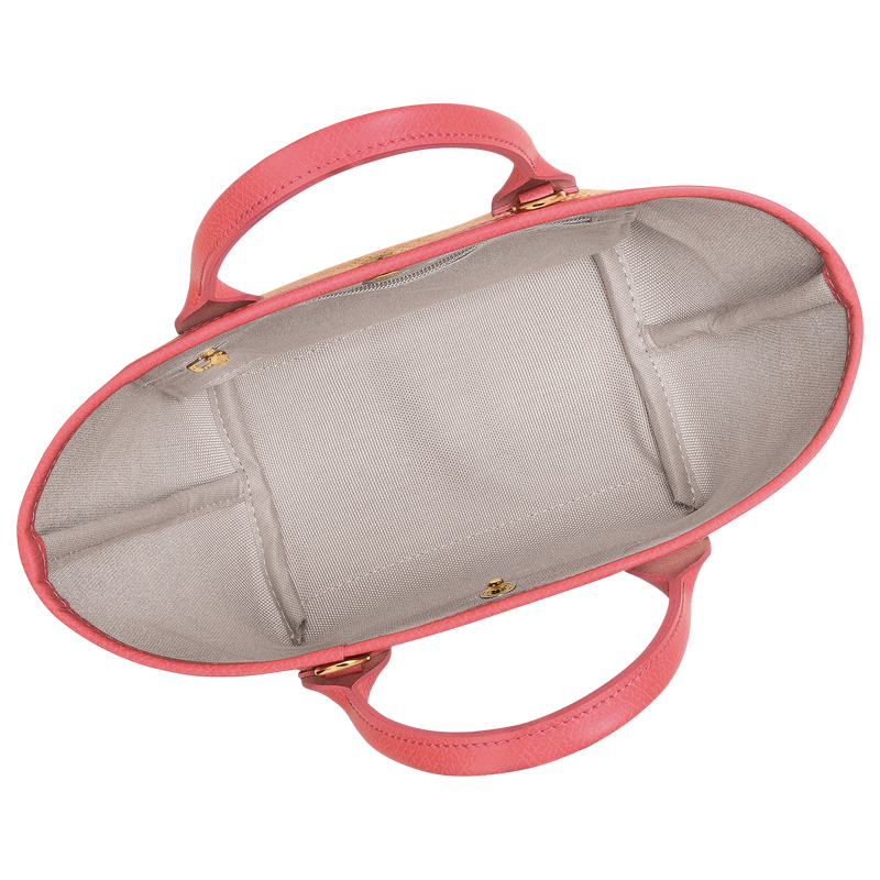 Longchamp |Le Pliage Collection XS Korbtasche, Blush – Canvas |Rouge