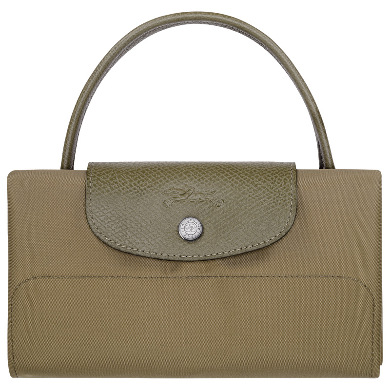 Longchamp |Le Pliage Green M Tote Bag Artischocke – Canvas |Artischocke