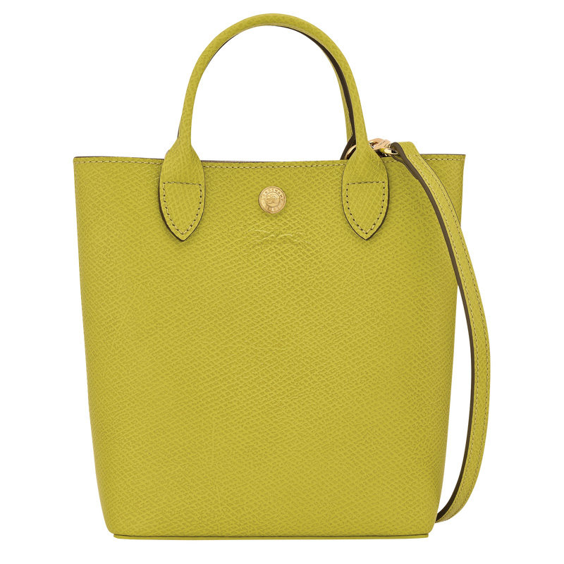 Longchamp |Pure XS Tote Bag Kiwigrün – Leder |Kiwigrün