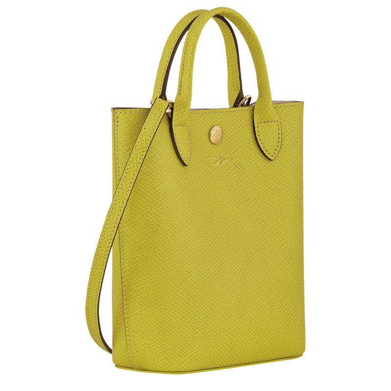 Longchamp |Pure XS Tote Bag Kiwigrün – Leder |Kiwigrün