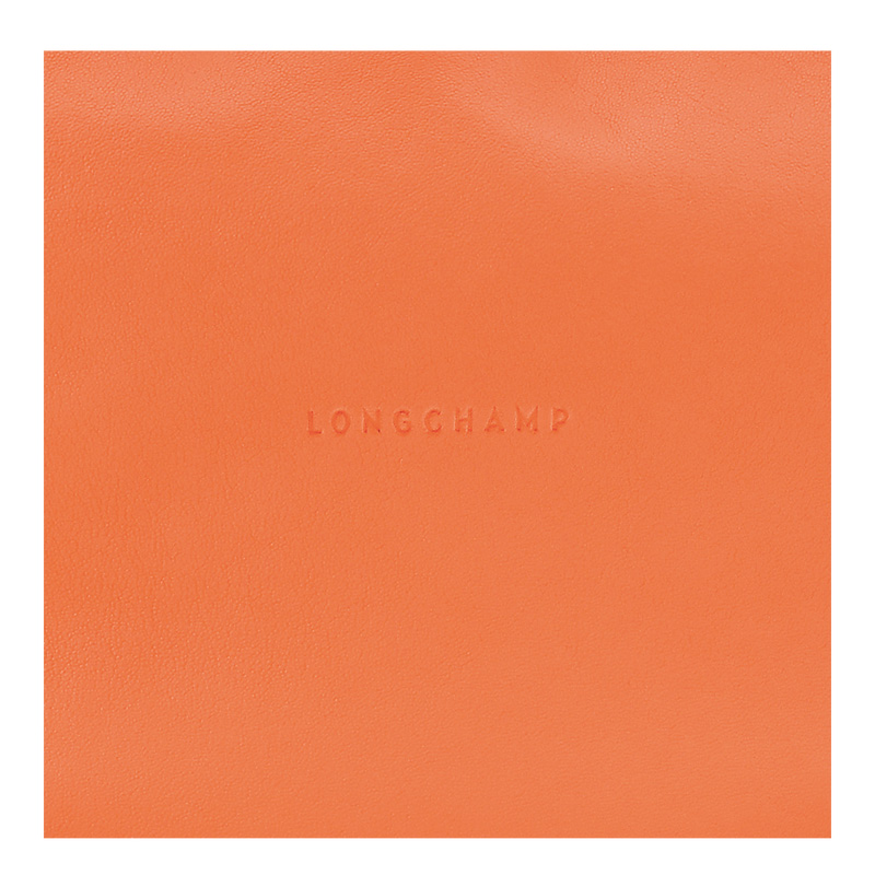 Longchamp |Smoothie M Umhängetasche, Orange – Leder |Orange