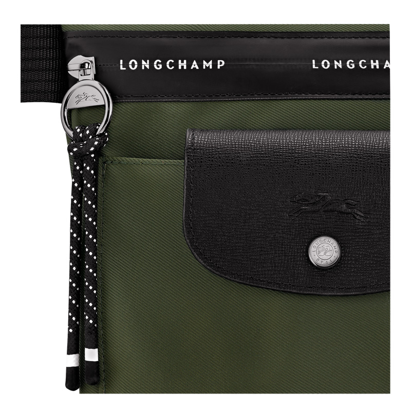 Longchamp |Le Pliage Energy L Umhängetasche Khaki – Canvas |Khaki