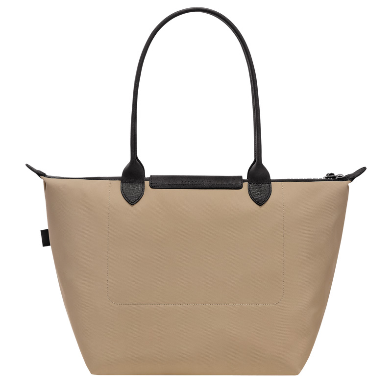 Longchamp |Le Pliage Energy L Tragetasche, Ton – Recyceltes Canvas |Clay