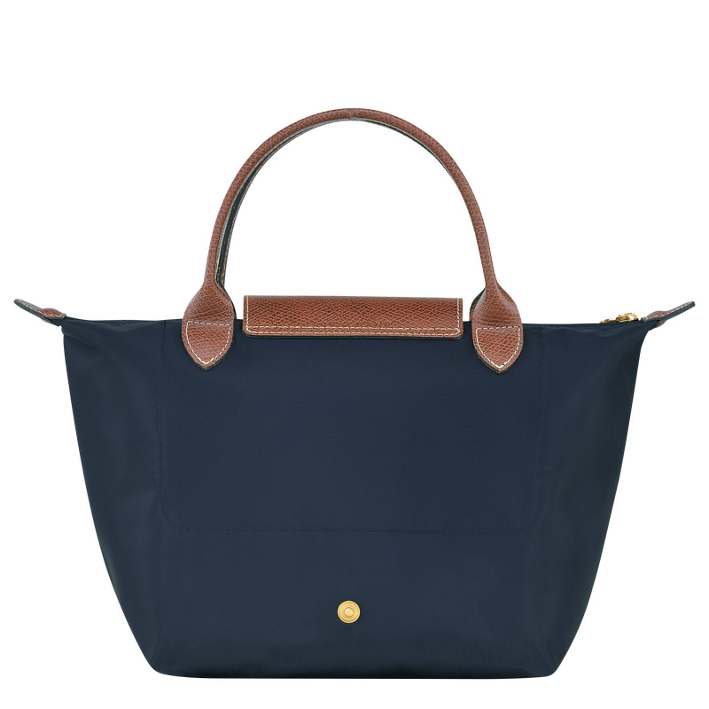 Longchamp |Le Pliage Original S Handtasche, Marineblau – Recyceltes Canvas |Marineblau