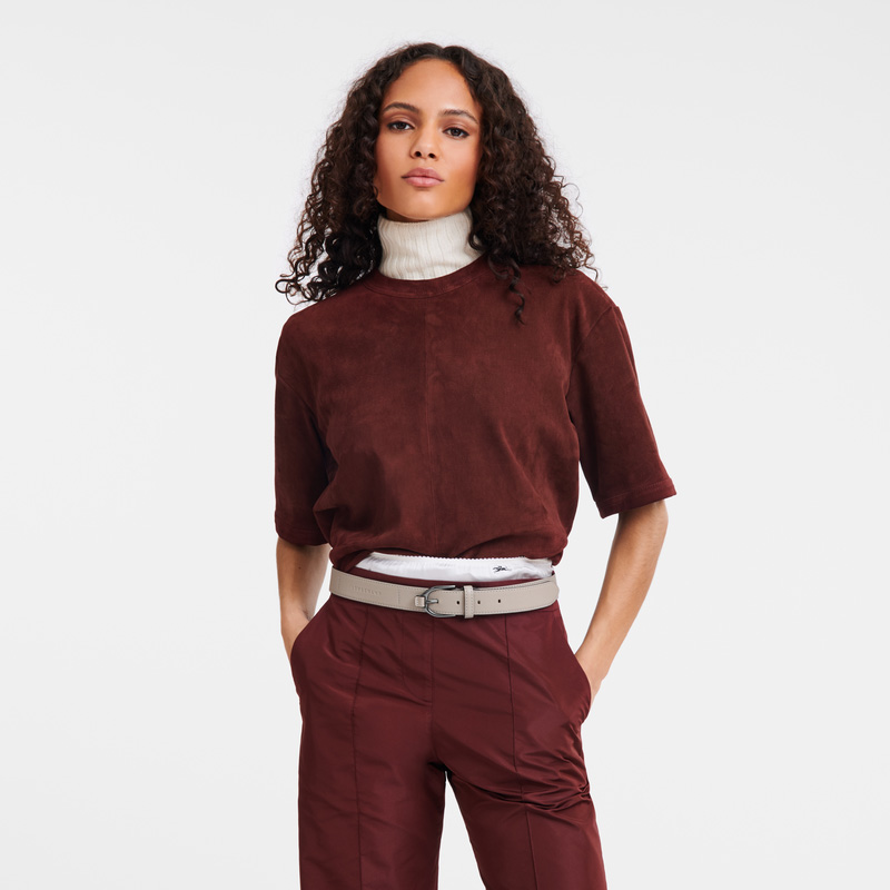 Longchamp |3D Damengürtel Clay – Leder |Clay Longchamp |3D Damengürtel Clay – Leder |Clay