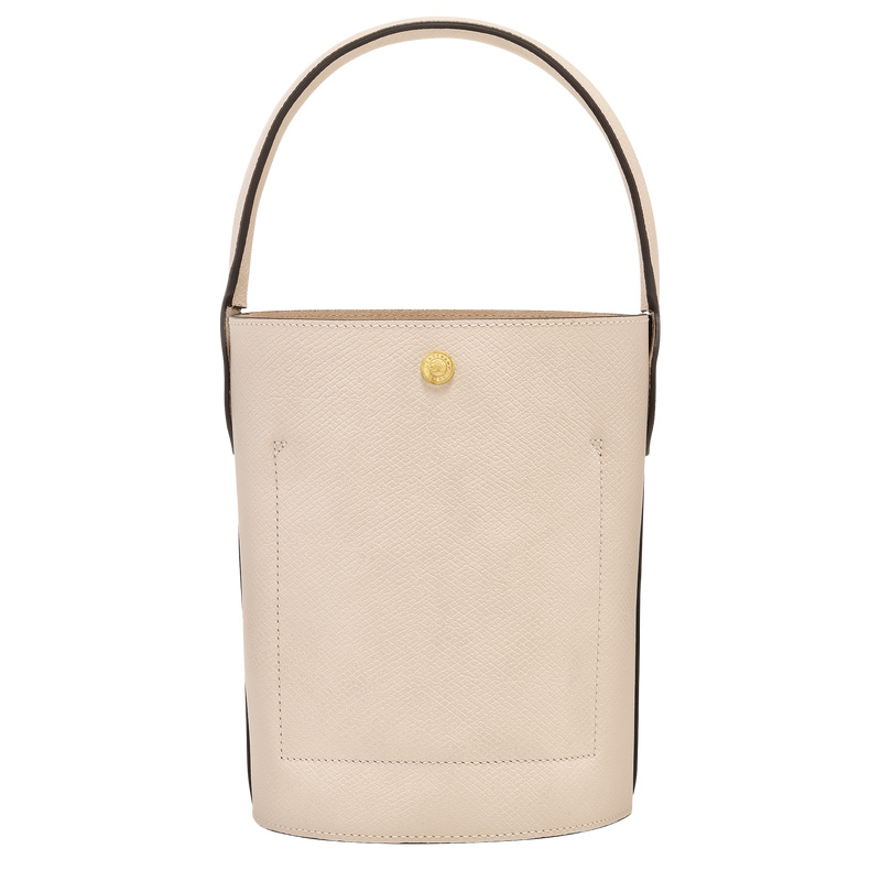 Longchamp |Pure S Beuteltasche Papier – Leder |Papier