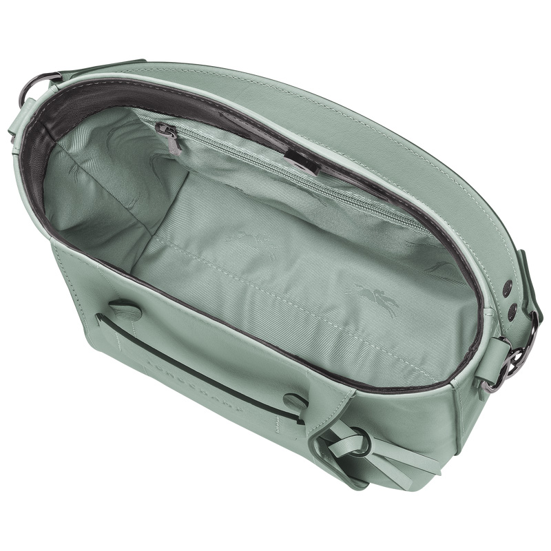 Longchamp |3D S Umhängetasche, Eisenkraut – Leder |Eisenkraut