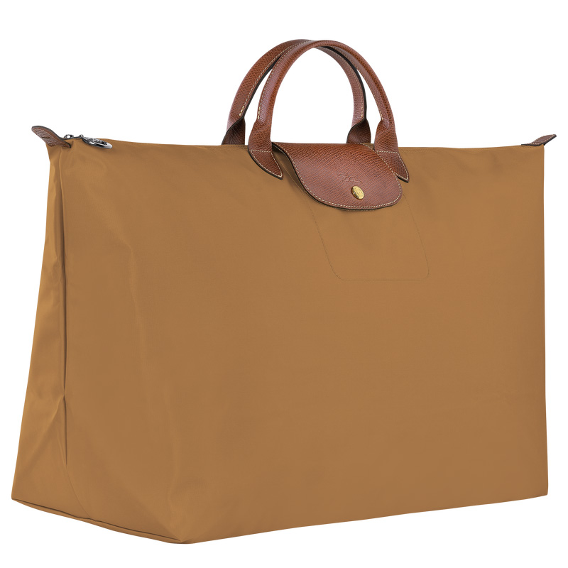 Longchamp |Le Pliage Original XL Reisetasche Rehbraun – Recyceltes Canvas |Rehbraun