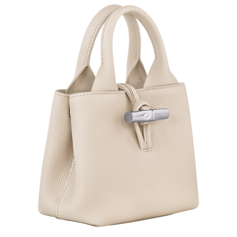 Longchamp |Le Roseau XS Handtasche Papier – Leder |Papier