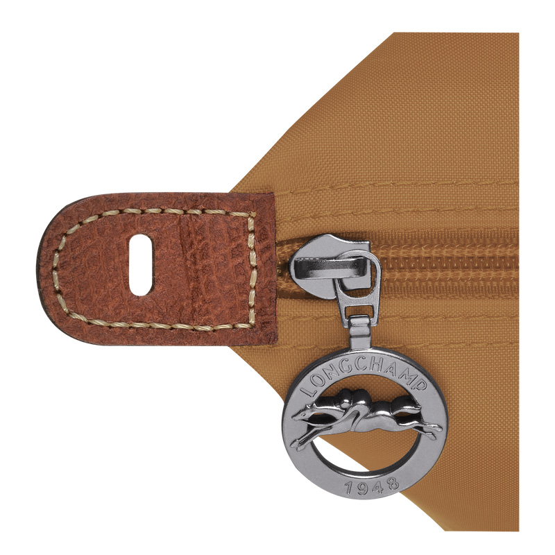Longchamp |Le Pliage Original L Reisetasche Rehbraun – Recyceltes Canvas |Rehbraun