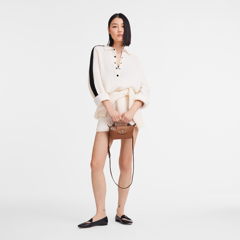 Longchamp |Le Pliage Xtra XS Beutel Cognac – Leder |Cognac