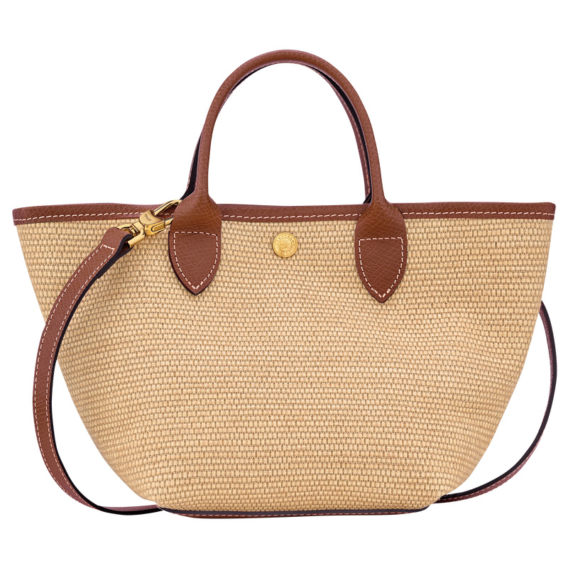 Longchamp |Le Pliage Collection XS Korbtasche, Braun – Canvas |Braun