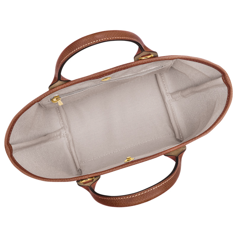 Longchamp |Le Pliage Collection XS Korbtasche, Braun – Canvas |Braun