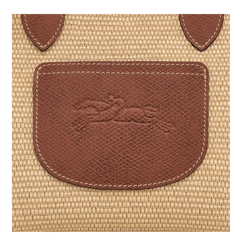 Longchamp |Le Pliage Collection XS Korbtasche, Braun – Canvas |Braun