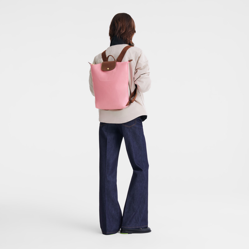 Longchamp |Le Pliage Original M Rucksack Marshmallow – Canvas |Marshmallow