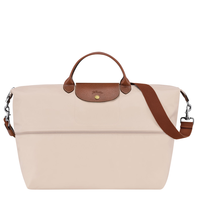 Longchamp |Le Pliage Original Reisetasche, erweiterbar, Papier – Recyceltes Canvas |Papier