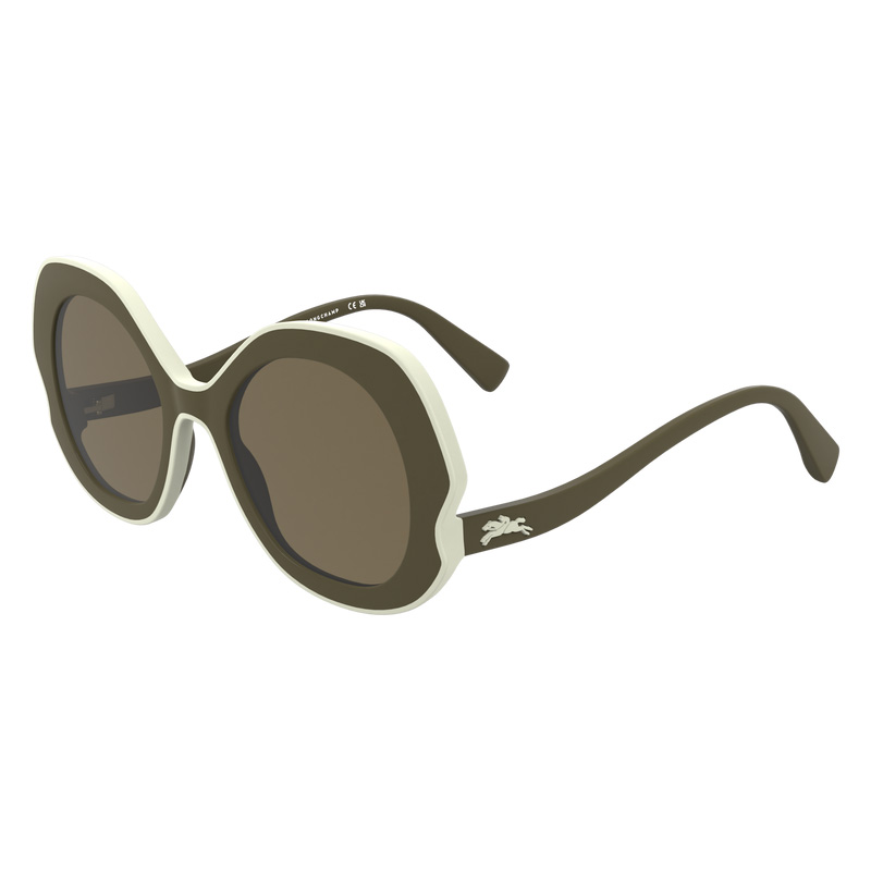 Longchamp |Sonnenbrille Artischocke – Pflanzenharz |Artischocke